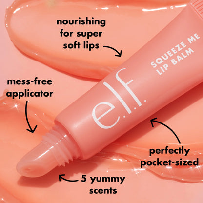 E.L.F. Squeeze Me Grape Lip Balm - 0.21 Oz of Hydrating Flavorful Bliss!