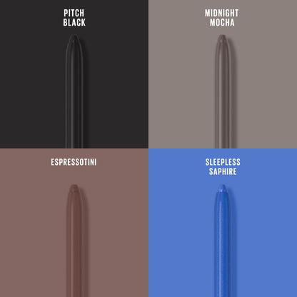 Maybelline Tattoo Studio Waterproof Gel Pencil Eyeliner - Long-Lasting Matte Formula in Expressotini (Smokey Brown) - Blendable & Smudge Resistant for 36HR Wear