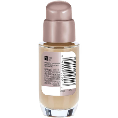 Maybelline Dream Satin Liquid Foundation - Nude, 1 Fl. Oz. for Flawless Skin