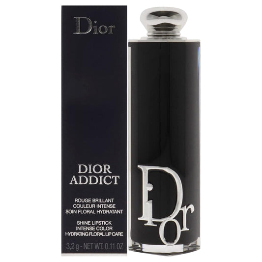 Addict Hydrating Shine Lipstick in 558 Bois De Rose - Refillable Elegance for Women, 0.11 Oz