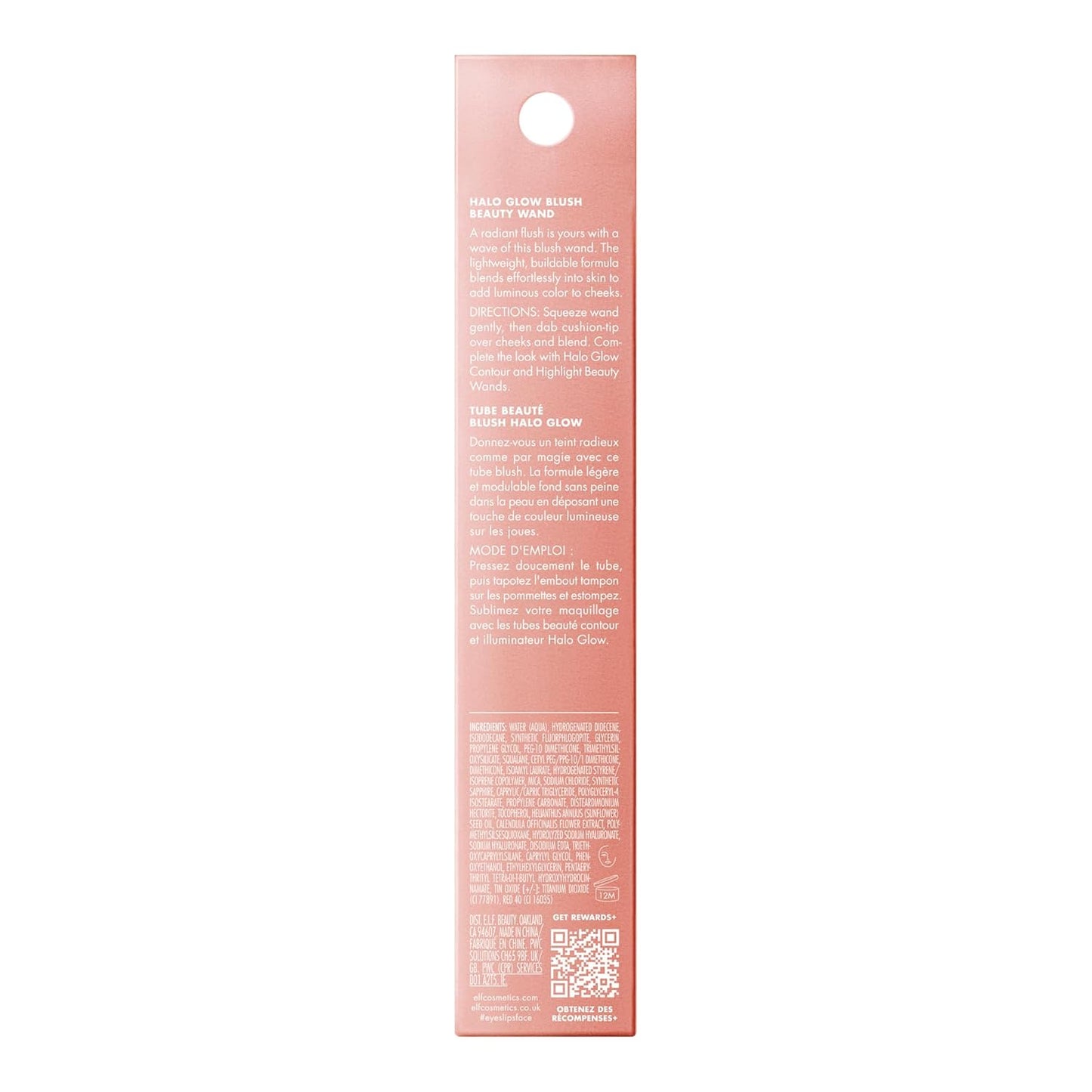 Halo Glow Blush Wand - Radiant Liquid Blush for Flushed Cheeks, Infused with Squalane, Vegan & Cruelty-Free in Rosé You Slay