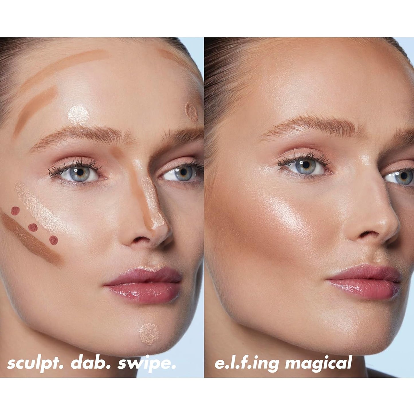 Halo Glow Blush Wand - Radiant Liquid Blush for Flushed Cheeks, Infused with Squalane, Vegan & Cruelty-Free in Rosé You Slay