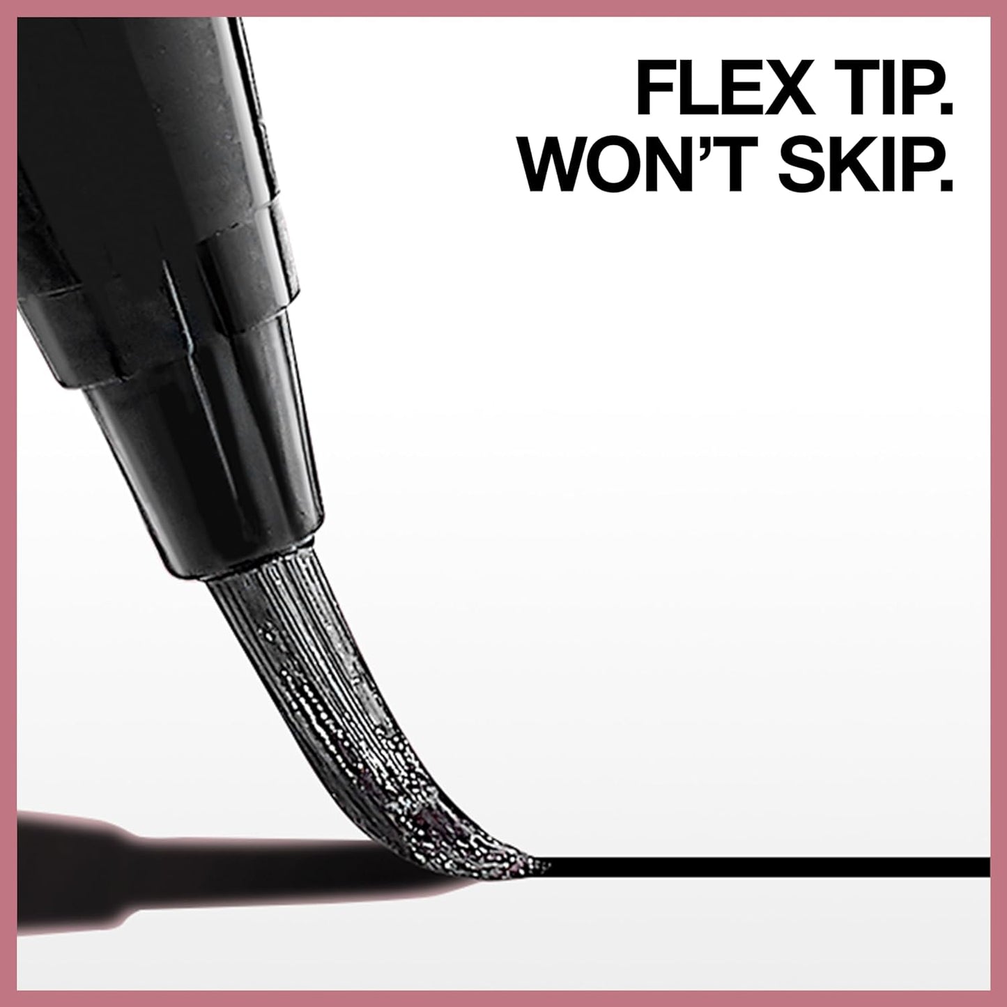 Maybelline Hyper Easy Waterproof Liquid Eyeliner - No-Skip Satin Finish in Pitch Black, 0.018 Fl Oz