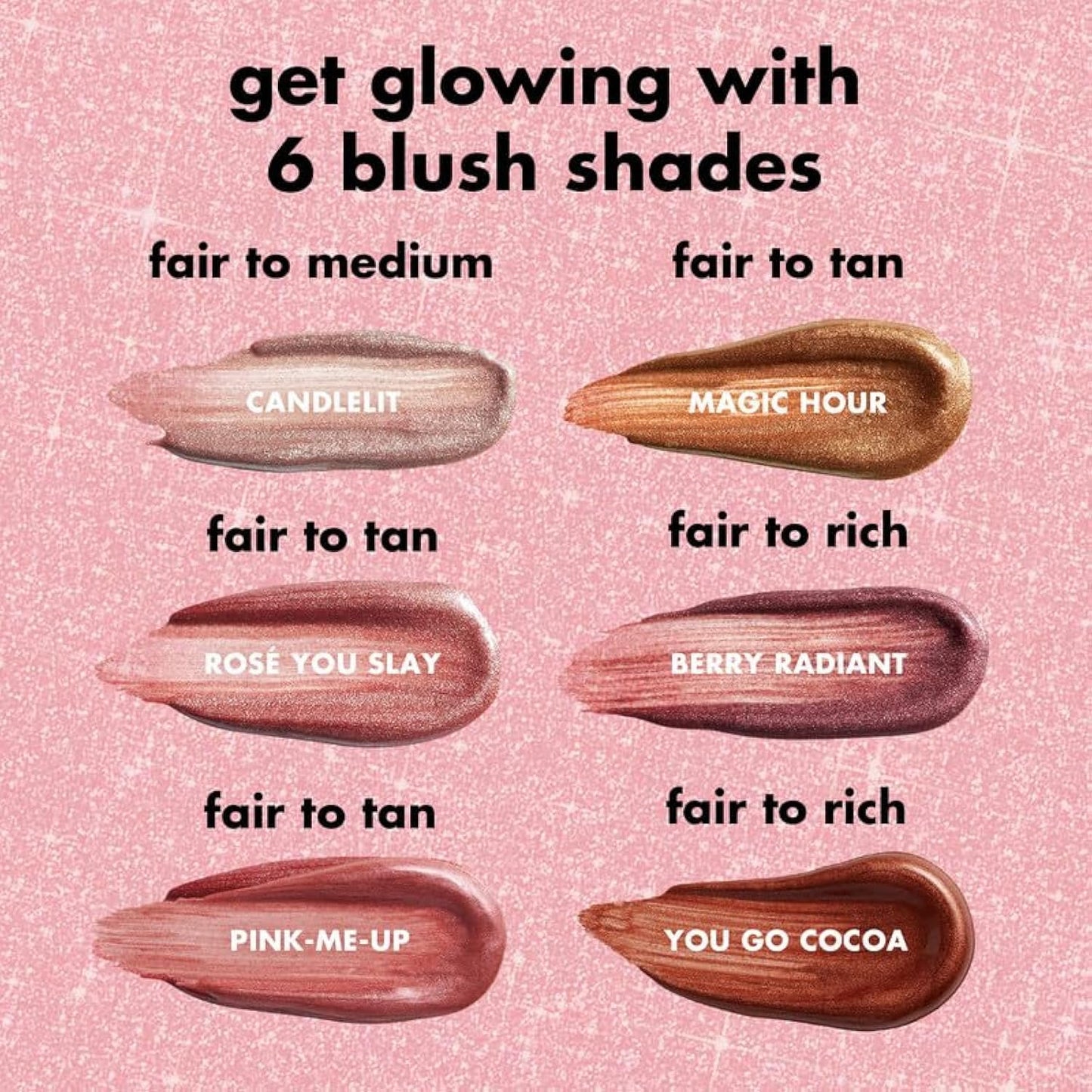 Halo Glow Blush Wand - Radiant Liquid Blush for Flushed Cheeks, Infused with Squalane, Vegan & Cruelty-Free in Rosé You Slay