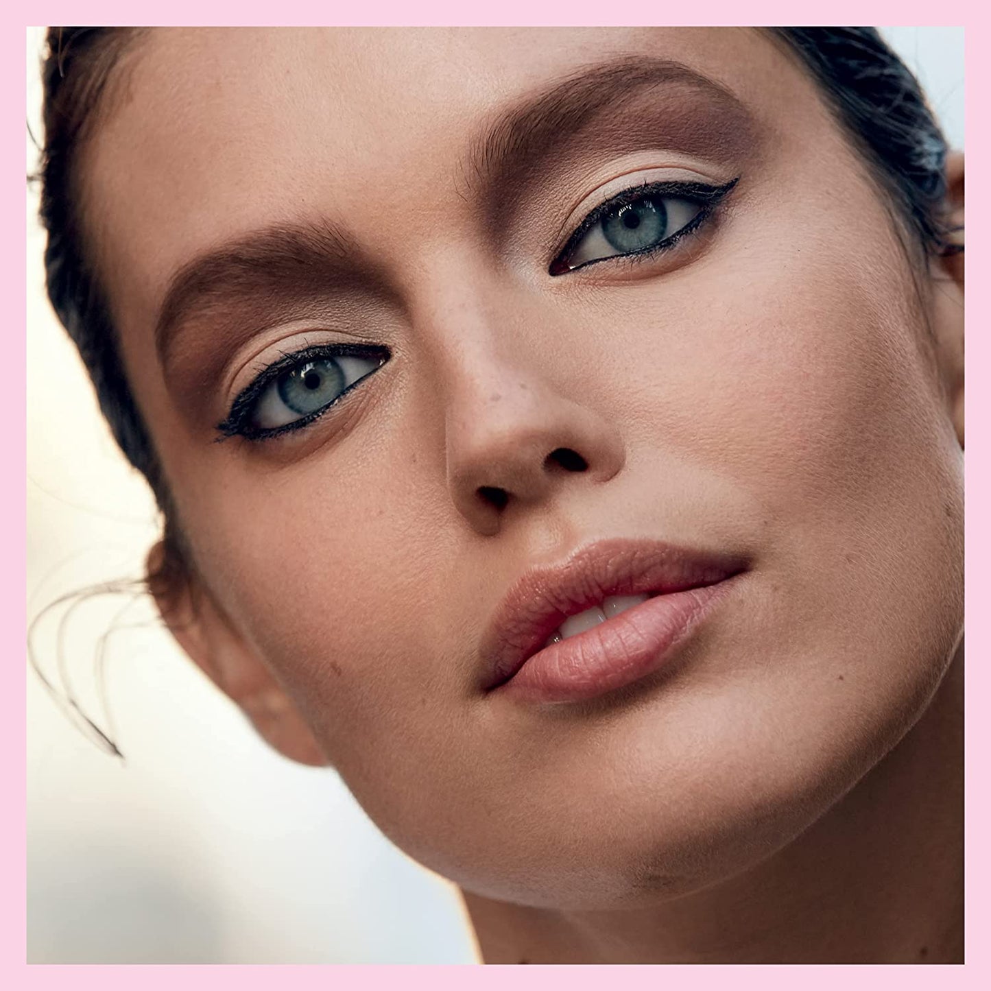 Maybelline Hyper Easy Waterproof Liquid Eyeliner - No-Skip Satin Finish in Pitch Black, 0.018 Fl Oz